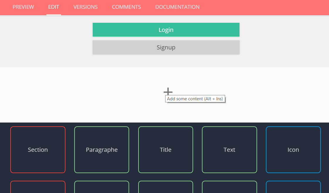 Create and edit your prototypes 2